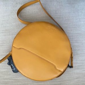 Rachel Roy Round Crossbody Bag Leather Round